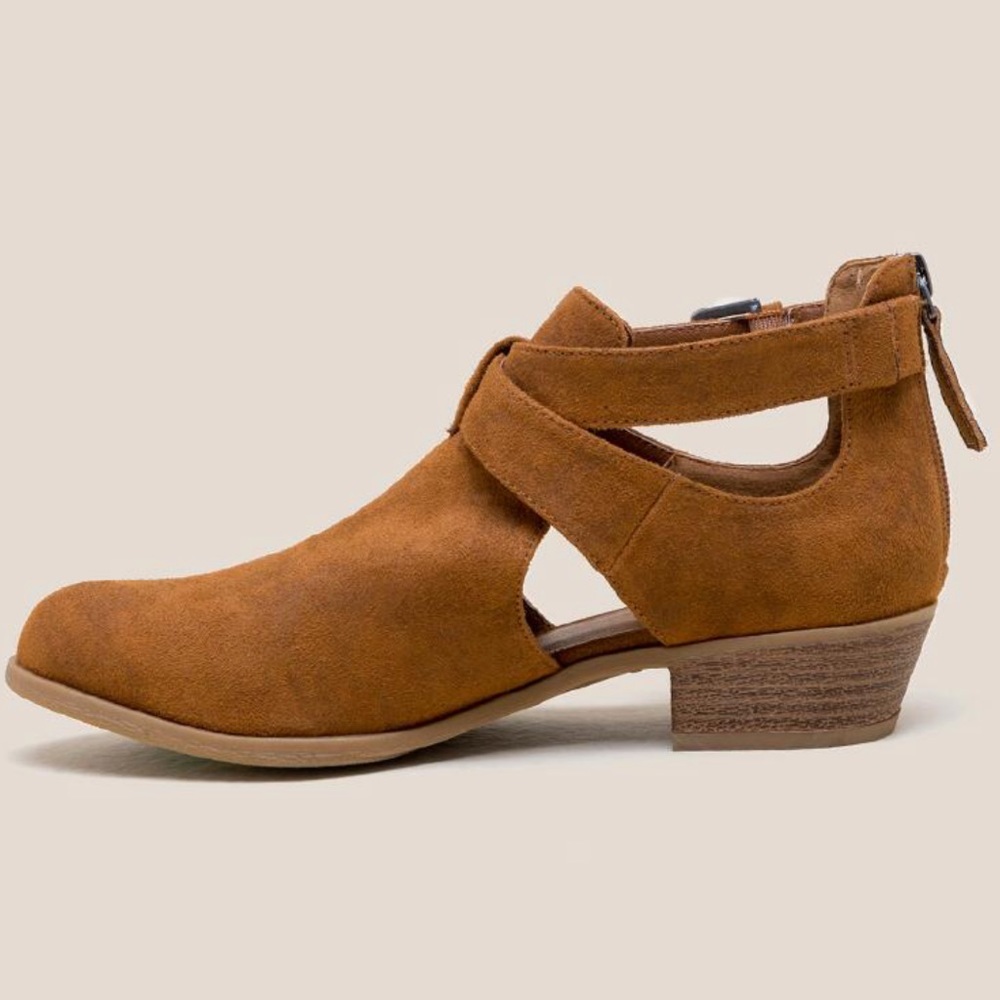 Women’s Indigo Rd. Blue Chopout Ankle Bootie - Picture 4 of 7